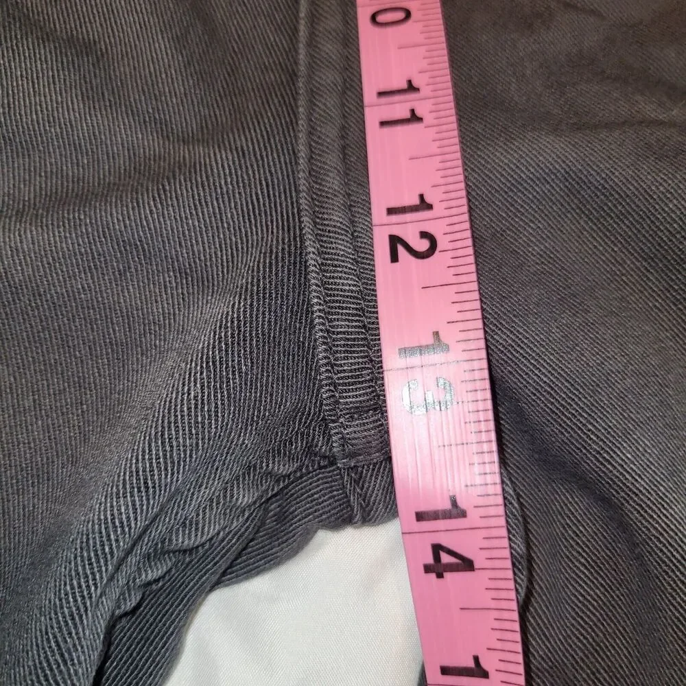 Travelsmith Pants Mens 42x30S Gray Cotton Denim Jeans Workwear Casual - Picture 5 of 10